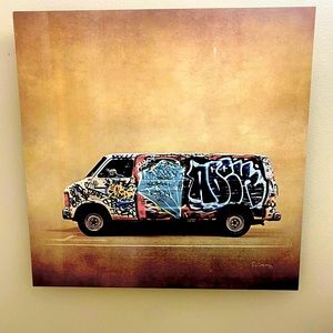 Artwork by a Chicago artist. Urban. Cool. Metal Print